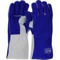 Pip Ironcat Prem Side Split Cowhide Lthr Welder's Glove w/Cotton Foam Liner and Kevlar Stitching, 12PK 9051/L